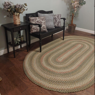 Joseph’s Coat 731-JC Multi-Color Braided Rugs - The Fox Decor